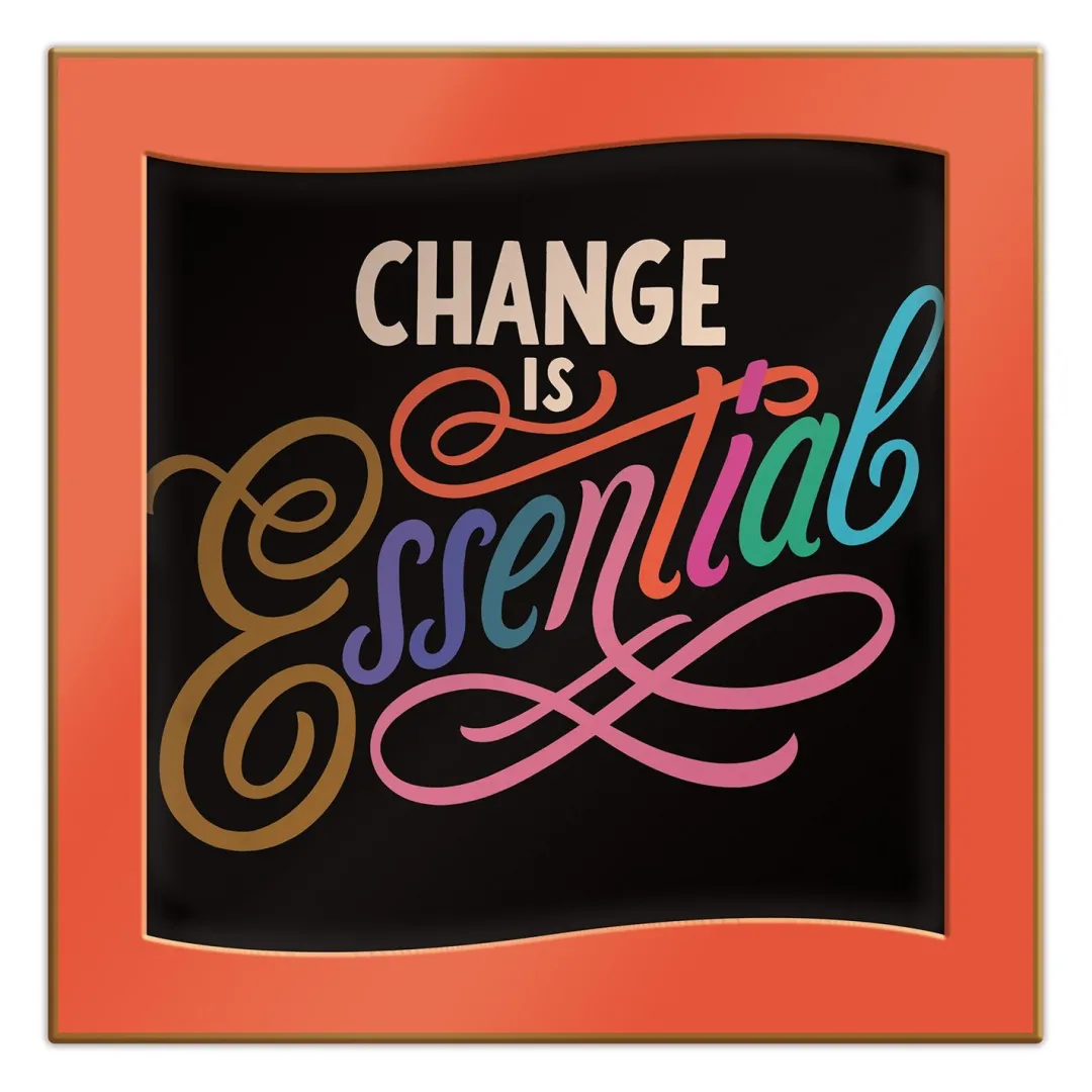 Galison Change Is Essential Porcelain Tray