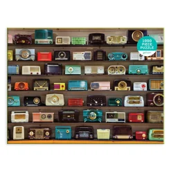 Galison Chihuly Vintage Radios 1000 Piece Jigsaw Puzzle
