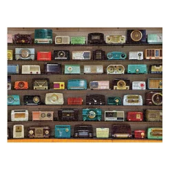 Galison Chihuly Vintage Radios 1000 Piece Jigsaw Puzzle