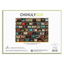 Galison Chihuly Vintage Radios 1000 Piece Jigsaw Puzzle