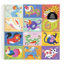 Galison Chinese Zodiac 500 Piece Puzzle