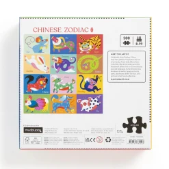 Galison Chinese Zodiac 500 Piece Puzzle