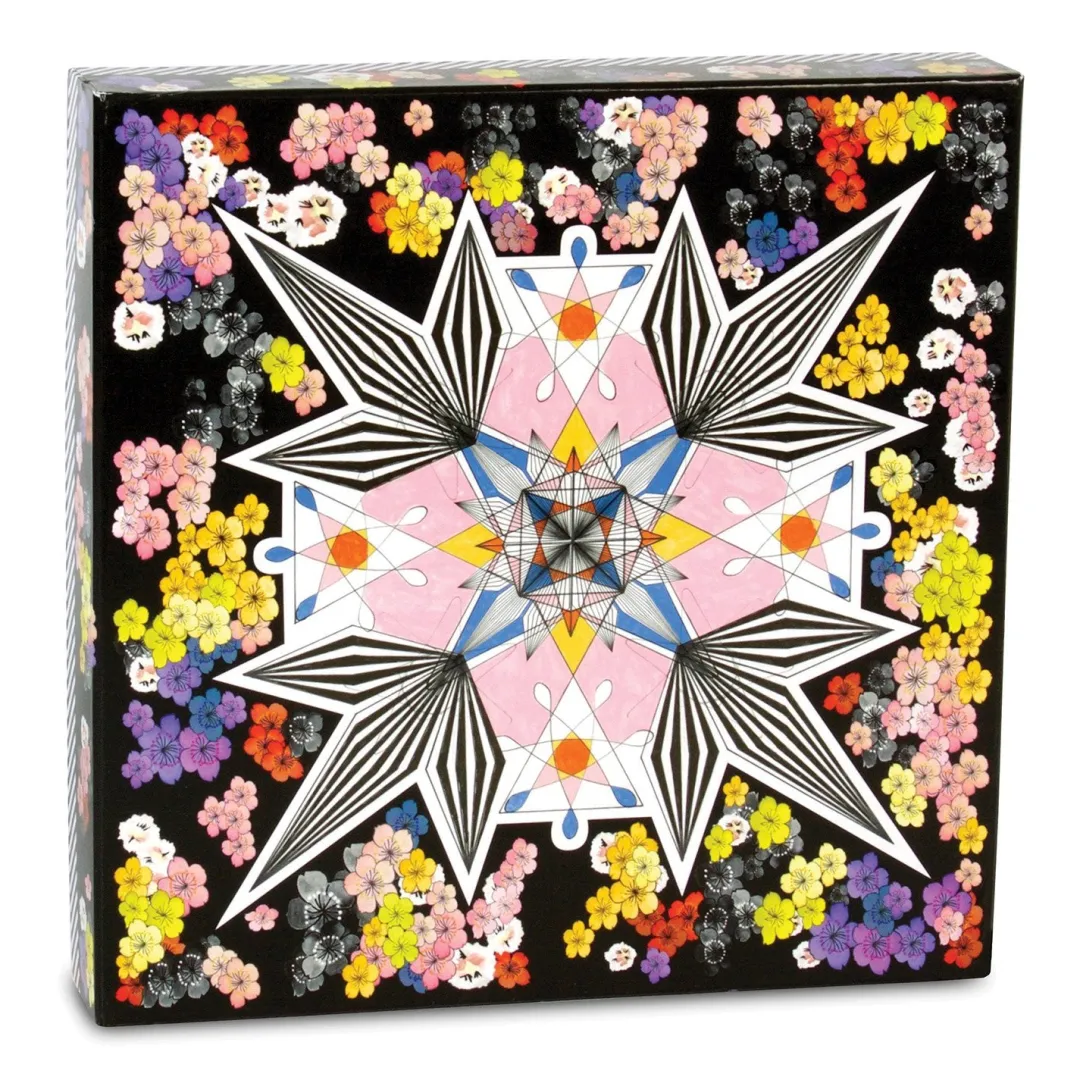 Galison Christian Lacroix Flowers Galaxy Double-Sided 500 Piece Jigsaw Puzzle