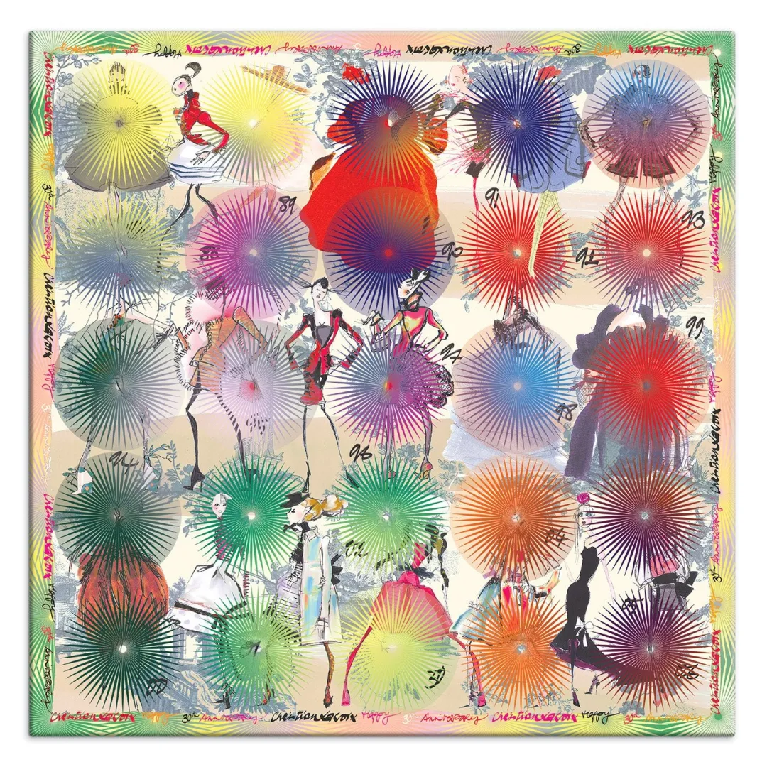 Galison Christian Lacroix Heritage Collection Lacroix Photocall Double-Sided 500 Piece Jigsaw Puzzle