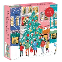 Galison Christmas Carolers 1000 Piece Jigsaw Puzzle