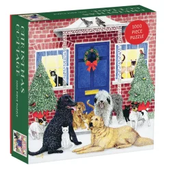 Galison Christmas Cottage 1000 Piece Jigsaw Puzzle