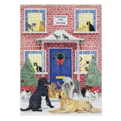 Galison Christmas Cottage 1000 Piece Jigsaw Puzzle
