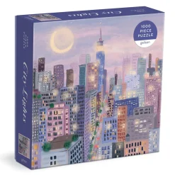 Galison City Lights 1000 Piece Puzzle