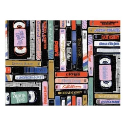 Galison Classic Rewind 1000 Piece Foil Jigsaw Puzzle