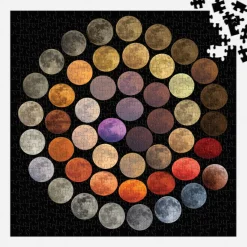 Galison Colors of the Moon 500 Piece Puzzle