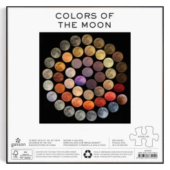 Galison Colors of the Moon 500 Piece Puzzle