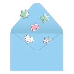 Galison Confetti Birthday Cake Greeting Card Puzzle