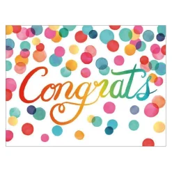 Galison Congratulations Greeting Assortment Boxed Notecards