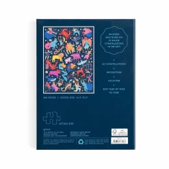 Galison Constellations 101: Stargazing 500 Piece Book Puzzle