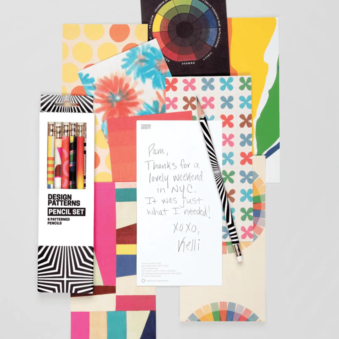 Galison Cooper Hewitt Design Patterns Pencil Set