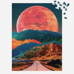 Galison Cosmic Highway 1000 Piece Puzzle in a Square Box