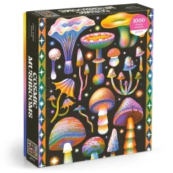 Galison Cosmic Mushrooms 1000 Piece Puzzle