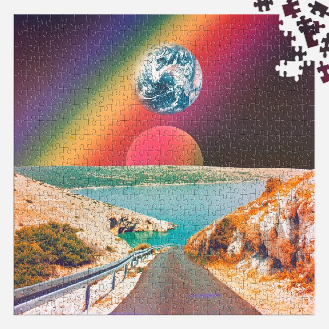 Galison Cosmic Rainbow 500 Piece Puzzle