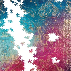 Galison Cosmos Astrology 1000 Piece Foil Jigsaw Puzzle