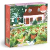 Galison Cottage Wildflowers 1000 Piece Puzzle in a Square Box