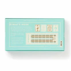 Galison Cribbage In A Box Cribbage Game Set