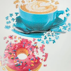 Galison Daily Special Set Of Two Shaped Jigsaw Puzzle Set