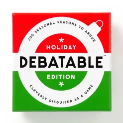 Galison Debatable Holiday Edition Social Game