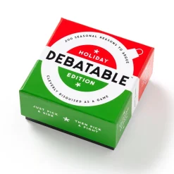 Galison Debatable Holiday Edition Social Game