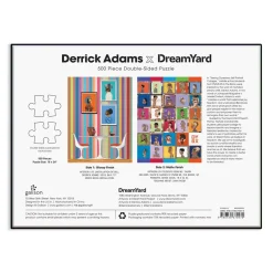 Galison Derrick Adams x Dreamyard 500 Piece Double-Sided Jigsaw Puzzle