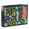 Galison Desert Flora 1000 Piece Jigsaw Puzzle with Shaped Pieces