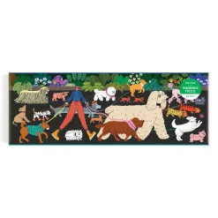 Galison Dog Walk 1000 Piece Panoramic Jigsaw Puzzle