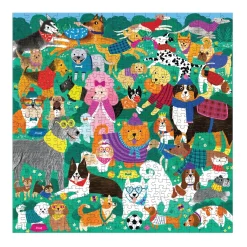 Galison Doggone Days 500 Piece Family Puzzle