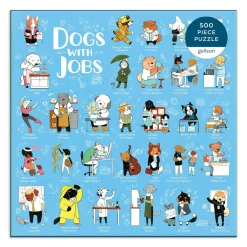 Galison Dogs With Jobs 500 Piece Jigsaw Puzzle