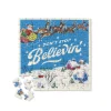 Galison Don't Stop Believin' 100 Piece Mini Shaped Puzzle
