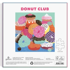 Galison Donut Club 500 Piece Puzzle