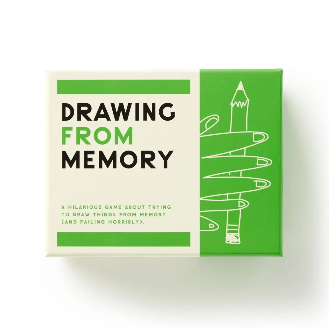 Galison Drawing From Memory Game