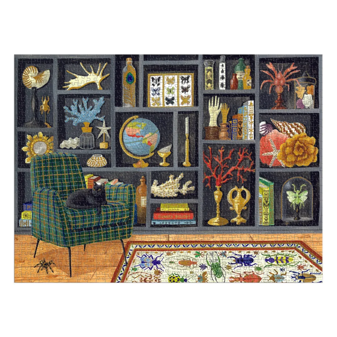 Galison Eclectic Treasures 1000 Piece Foil Puzzle