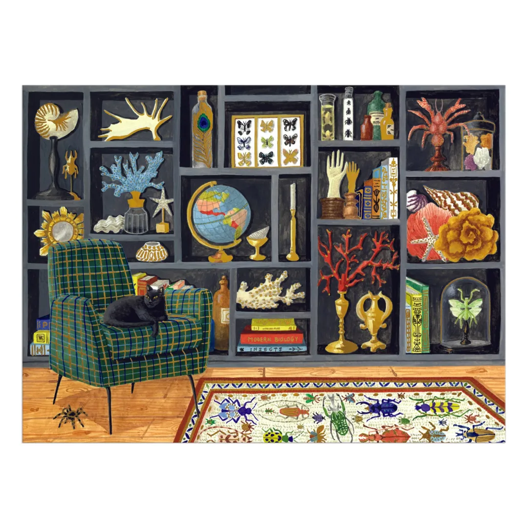 Galison Eclectic Treasures 1000 Piece Foil Puzzle