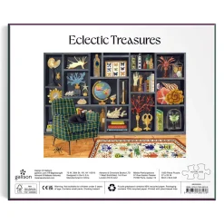 Galison Eclectic Treasures 1000 Piece Foil Puzzle
