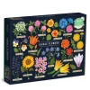 Galison Edible Flowers 1000 Piece Jigsaw Puzzle