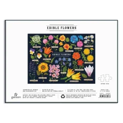 Galison Edible Flowers 1000 Piece Jigsaw Puzzle
