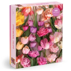 Galison Ephemeral Tulips 1000 Piece Puzzle