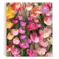 Galison Ephemeral Tulips 1000 Piece Puzzle