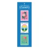 Galison Ever Upward Stamps Shaped Magnetic Bookmarks
