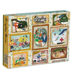 Galison Everyday Heroes 1000 Piece Jigsaw Puzzle