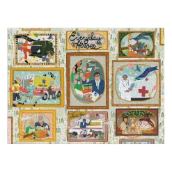 Galison Everyday Heroes 1000 Piece Jigsaw Puzzle