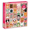 Galison Festive Furballs 500 Piece Jigsaw Puzzle