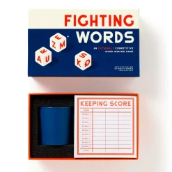 Galison Fighting Words Dice Game