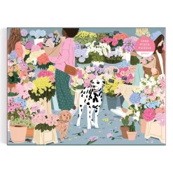 Galison Flower Market 1000 Piece Puzzle