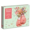 Galison Flower Power 750 Piece Shaped Jigsaw Puzzle